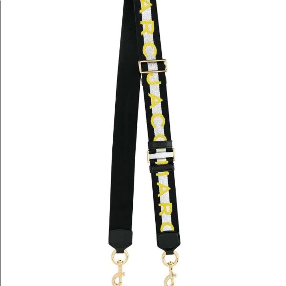 Marc jacobs silver multi strap with gold hardware.